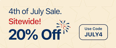 20% off sitewide. Use code: JULY4