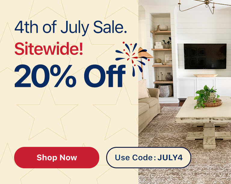 4th of july sale 20% off sidewide. use code: july4