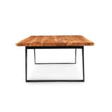 Timbergirl solid wood live edge coffee table