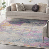 Nourison Passion Ivory Multicolor Modern Indoor Area Rug