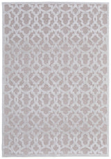Feizy Saphir Mira Modern Geometric - Pink/White Area Rug - Clearance