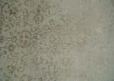 5x7 Fine Hand Knotted Beige and Brown Traditional Vintage Persian Style Antique Wool and Silk Rug | AGR50