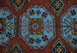 Hand Knotted Rust and Blue Traditional Antique look Multi Size Wool Area Rug