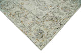 5x8 Hand Hooked Beige and Silver Wool Textured Loop Area Rug | GAR2