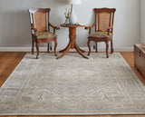 Feizy Celene Traditional Medallion - Tan/Brown/Ivory Area Rug