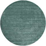 Feizy Luna Modern Solid - Green/White Area Rug