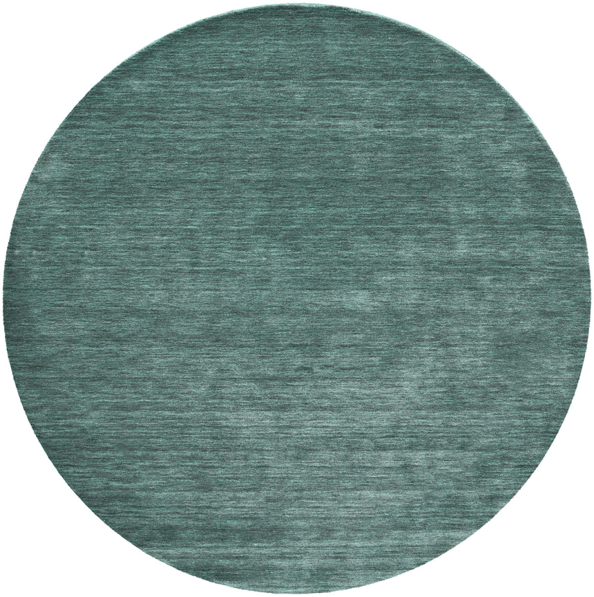 Feizy Luna Modern Solid - Green/White Area Rug