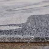 Feizy Dryden Transitional Abstract - Blue/Gray/Taupe Area Rug