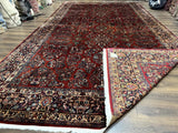 10x18 Karastan Sarouk Rug #785, Wool Large Palace Sized Vintage Karastan Carpet