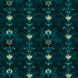 Midnight Teal Garden
