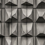 Sculpted Concrete Monolith Mural