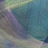 Close-up of the Nourison Blue Multicolor Modern Indoor Washable Area Rug, showing its textured weave and color variations.