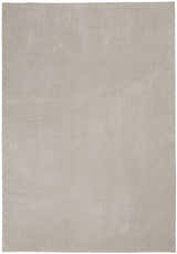 Close-up of the Calvin Klein Orlando Grey Beige rug, featuring a subtle geometric pattern and soft, neutral tones.