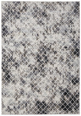 Feizy Kano Transitional Diamond - Ivory/Gray/Taupe Area Rug
