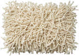 Mina Victory Shag Skinny Fugga Ivory Indoor Throw Pillow - Clearance