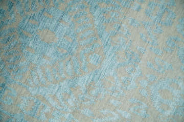 2.6x8 Fine Hand Knotted Camel and Blue Traditional Vintage Persian Style Antique Wool and Silk Rug | AGR26