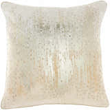 Mina Victory Sofia Ombre Met Sequins Beige Indoor Throw Pillow - Clearance