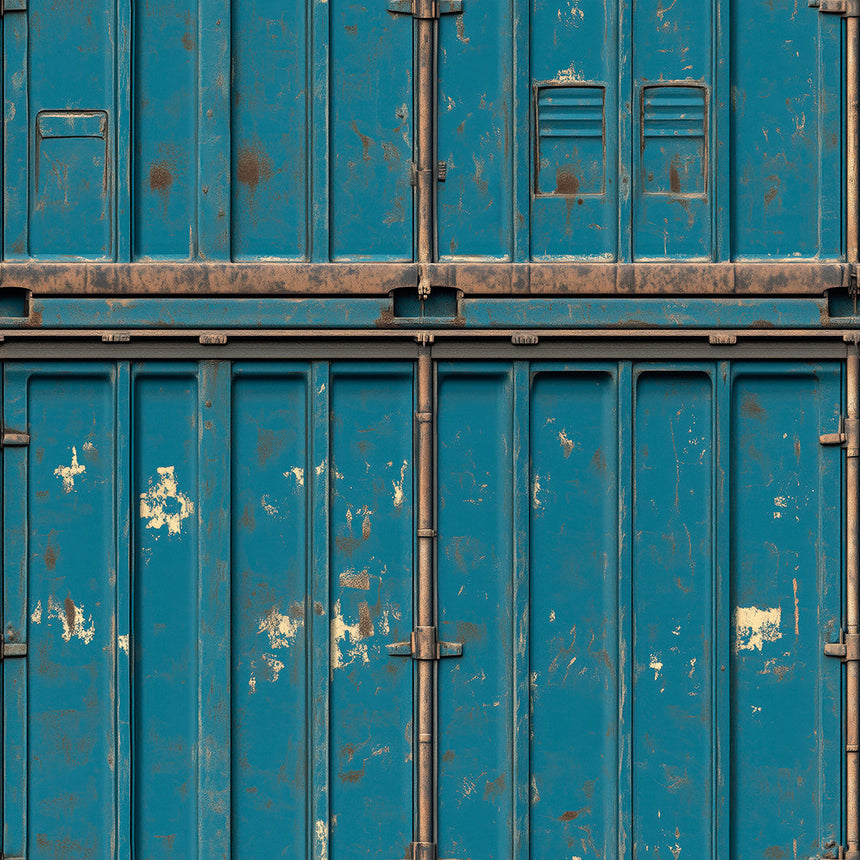 Weathered Portside Cargo Stack