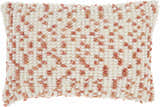 Mina Victory Outdoor Pillows Loop Dots Coral Throw Pillow - Clearance