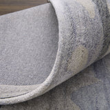 Feizy Dryden Transitional Abstract - Blue/Gray/Taupe Area Rug