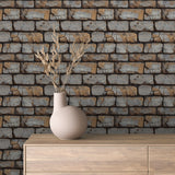 Weathered Warehouse Brick Wall Mural