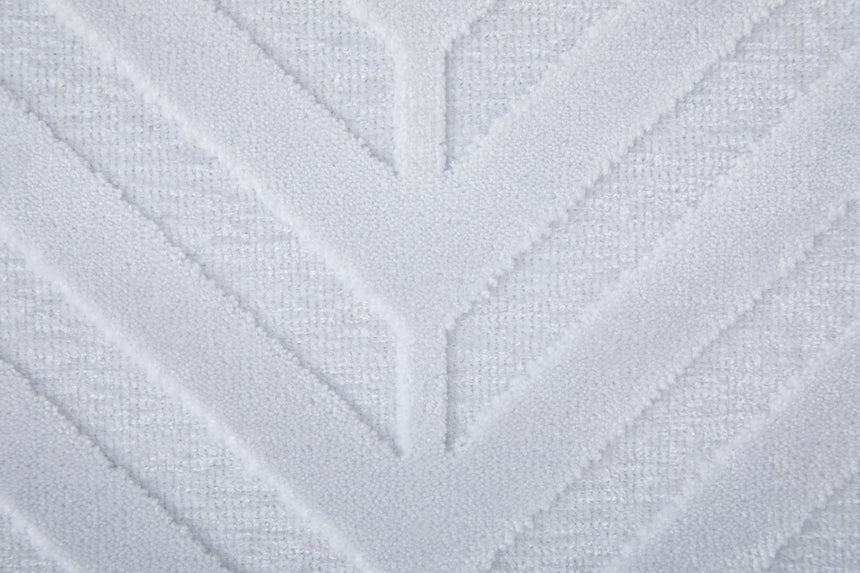 Feizy Saphir Mira Modern Geometric - White Area Rug - Clearance