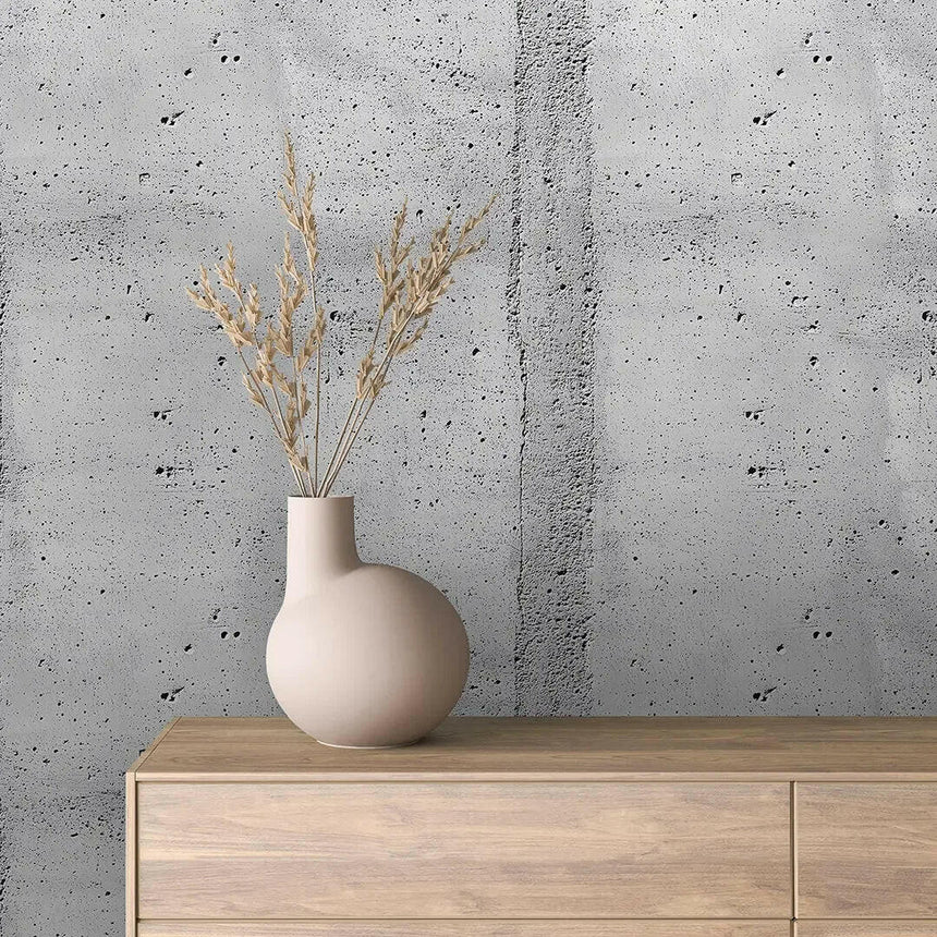Raw Industrial Concrete Wall