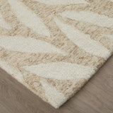Feizy Wallace Modern Floral & Botanical - Tan/Ivory Area Rug