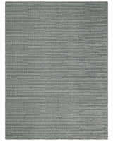 8x10 and 9x12 Flatwoven Dhurrie Modern Checkered Black and Ivory Wool Area Rug, Layering Rug | TRDCP831