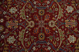 8x10 Fine Hand Knotted Rust and Blue Traditional Vintage Antique Persian Wool Rug | TRDCP851810