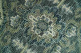 Hand Knotted Ivory, and Shades of Gray Traditional Custom made wool rug