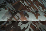 8x11 Gray, Silver and Brown Modern Abstract Hand Tufted wool and Art silk Area Rug