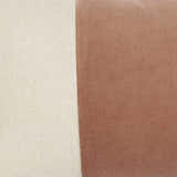 Mina Victory Lifestyle Cot/Vel Linen Clrblk Blush Indoor Throw Pillow - Clearance