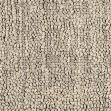 Close-up of the textured, handmade Nourison Marana Latte rug. 100% wool, contemporary style.