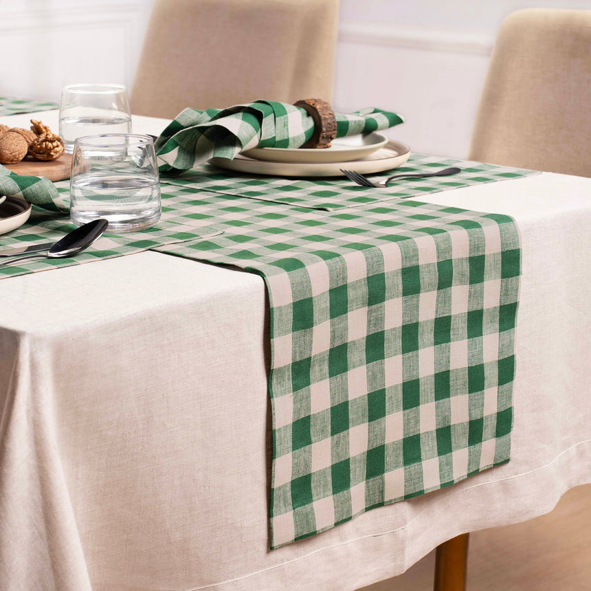 Morgan Check Table Runner - Sale