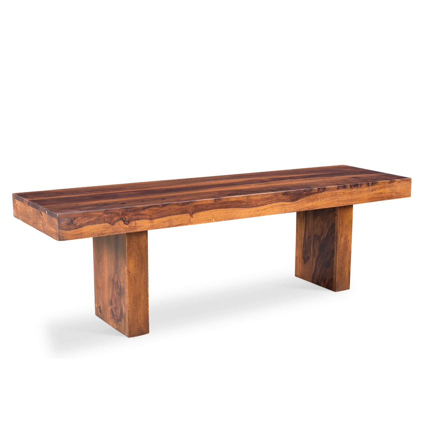 Timbergirl Solid Sheesham Wood Bench