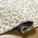 Adaya Leopard Print Area Rug - Clearance