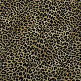Close-up of the Dalyn Akina AK2 Gold Washable Area Rug featuring a black and gold leopard print pattern.