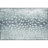 Dalyn Machine Akina AK3 Flannel rug in flannel. Casual style rug with a white spotted pattern and soft texture.