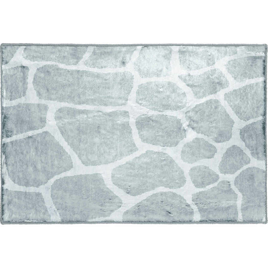 Dalyn Akina AK4 Flannel rug with a casual design. Flannel and taupe colored rug with a neutral, abstract pattern.
