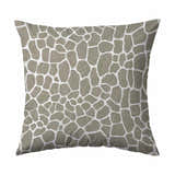 Dalyn Machine Akina AK4 Stone Washable Area Rug with a chestnut and ivory organic stone pattern.