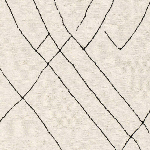 Sample Alaca Arsenal Cream Hand Tufted Wool Area Rug