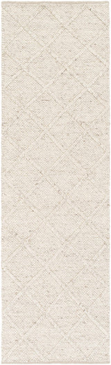 Syosset Beige Trellis Wool&Viscose Area Rug