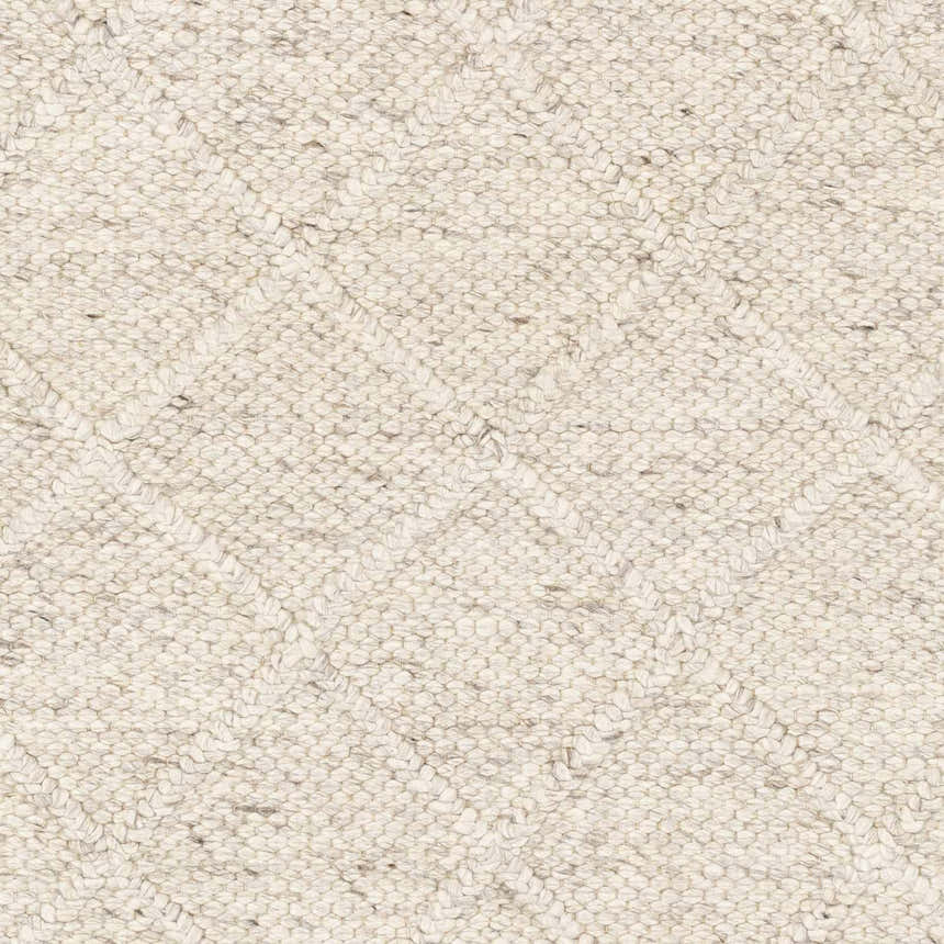 Sample Syosset Beige Trellis Wool&Viscose Area Rug