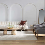 Syosset Beige Trellis Wool&Viscose Area Rug