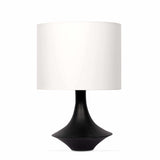 Almedia Black Metal Contemporary Table Lamp