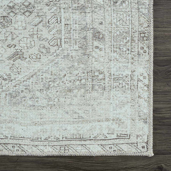 Sample Barny Sage Flat Pile Washable Rug