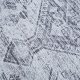 Barny Gray Blue Washable Rug