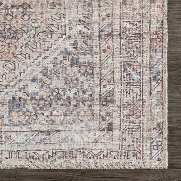 Sample Barny Tan Washable Area Rug