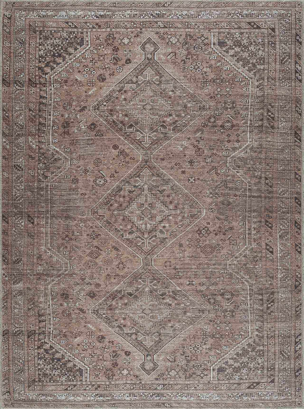 Barny Brown Washable Rug